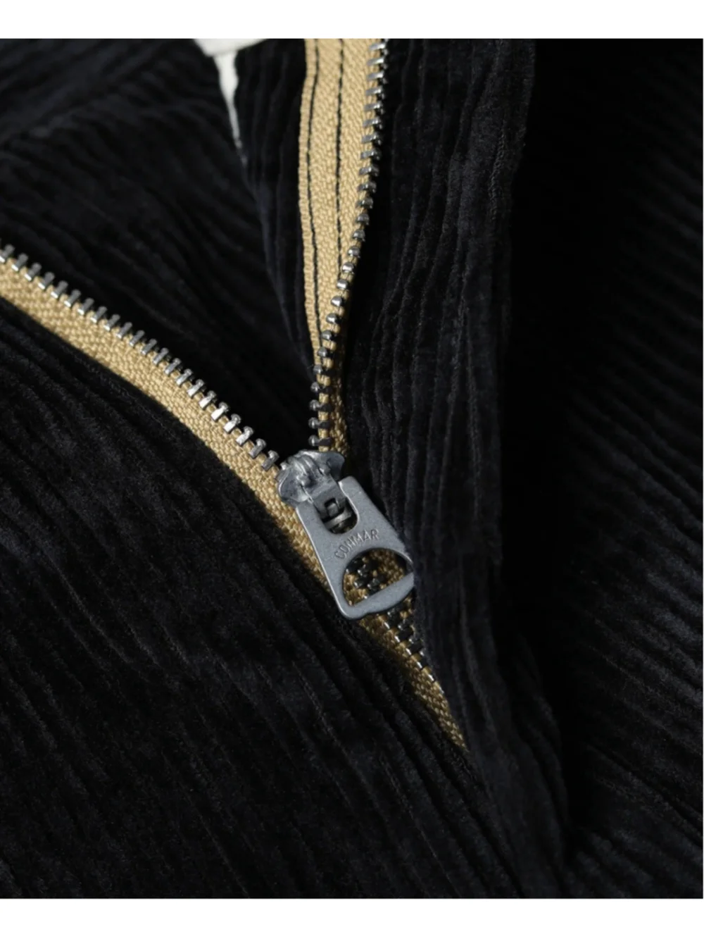 NON STOCK Corduroy Pants Men Pleated Casual Trousers Loose Workwear L 34